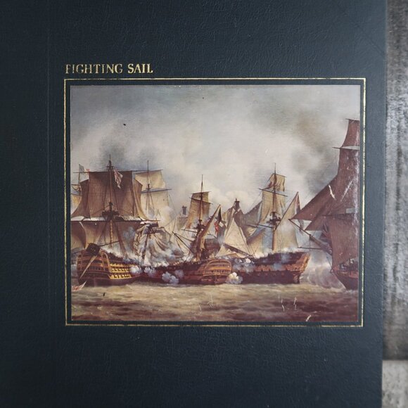 Fighting Sail Time Life Books The Seafarers by A.B.C. Whipple Hardcover 1978 - Picture 2 of 7